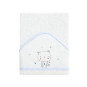 Maxicapa Baño 100*100 Oso Polar Azul