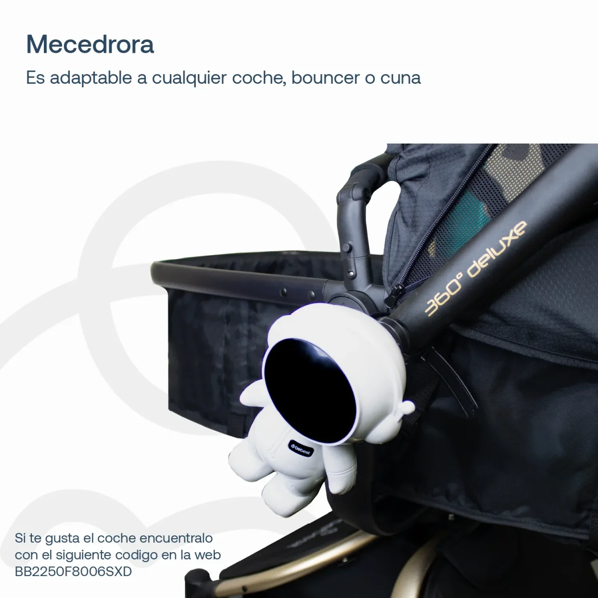Mecedora Astro para Coches, Bouncers y Cunas Bebes - Imagen 3