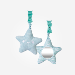 Sonajero Estrellita Verde con Luz y Melodía