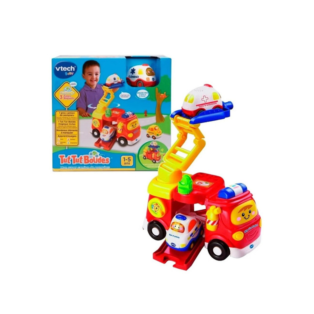 Tut Tut Bólidos Camión de Bomberos Vtech – 779 - Imagen 3