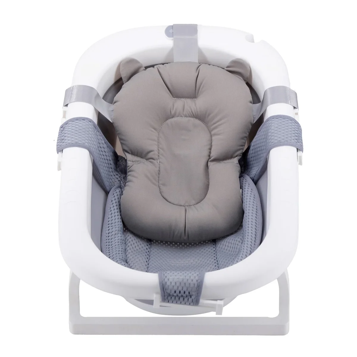 Bañera Plegable Bebe con Cojin Almohada y reductor Gris - Imagen 2