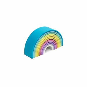 Arcoíris Silicona 12 piezas Pastel
